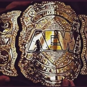 AEW Championship Belts 4mm zink 3 Layer