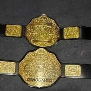 Big Gold Championship Belts 4MM Brass