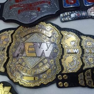 aew 4mm zink championship belts